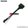Câble de diagnostic automatique DB15P vers répartiteur Audi 2x2